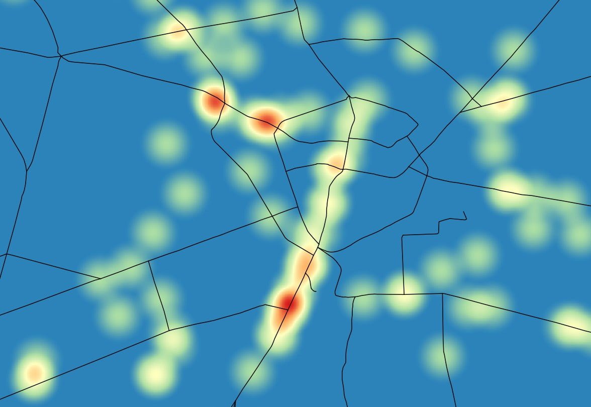 mappa incidenti stradali monza