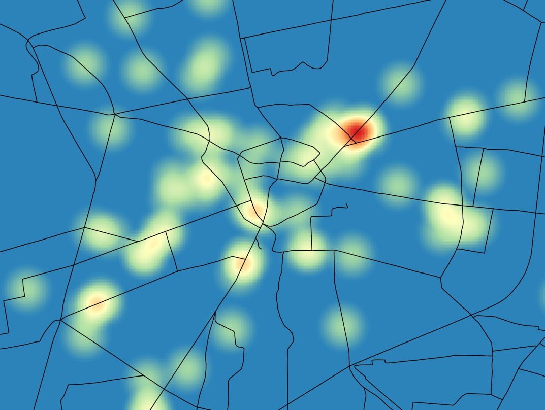 mappa incidenti stradali monza