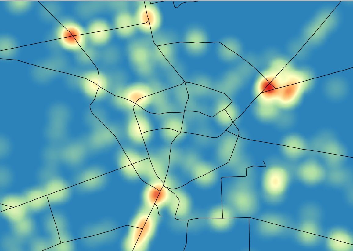 mappa incidenti stradali monza