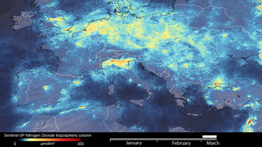 Coronavirus, l’Italia si ferma e diminuisce l’inquinamento dell’aria