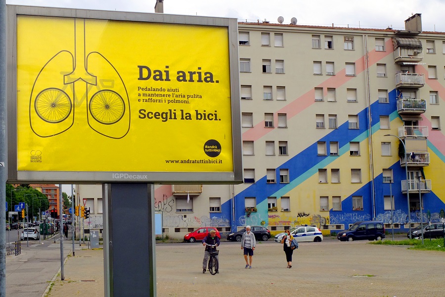 Parte da Bologna la campagna #andràtuttinbici, per promuovere la ciclabilità nella Fase 2