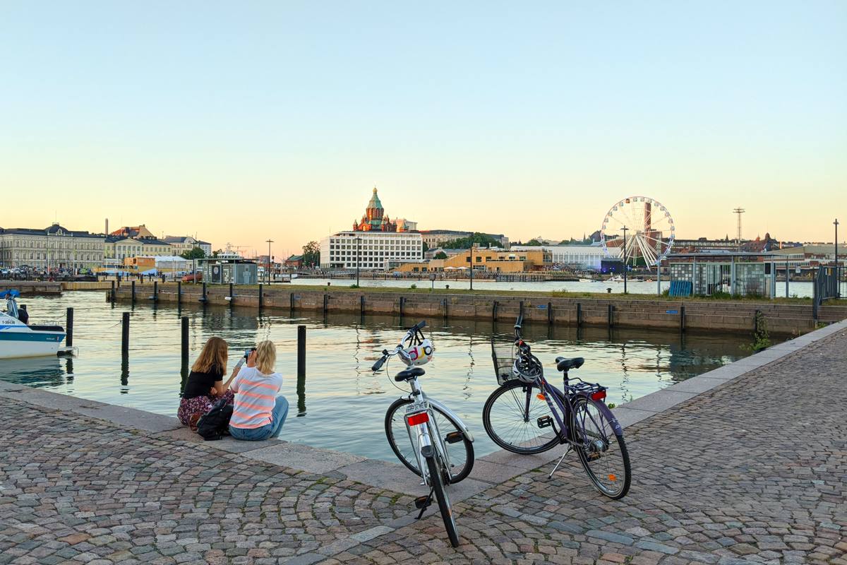 Scoprire Helsinki in bicicletta