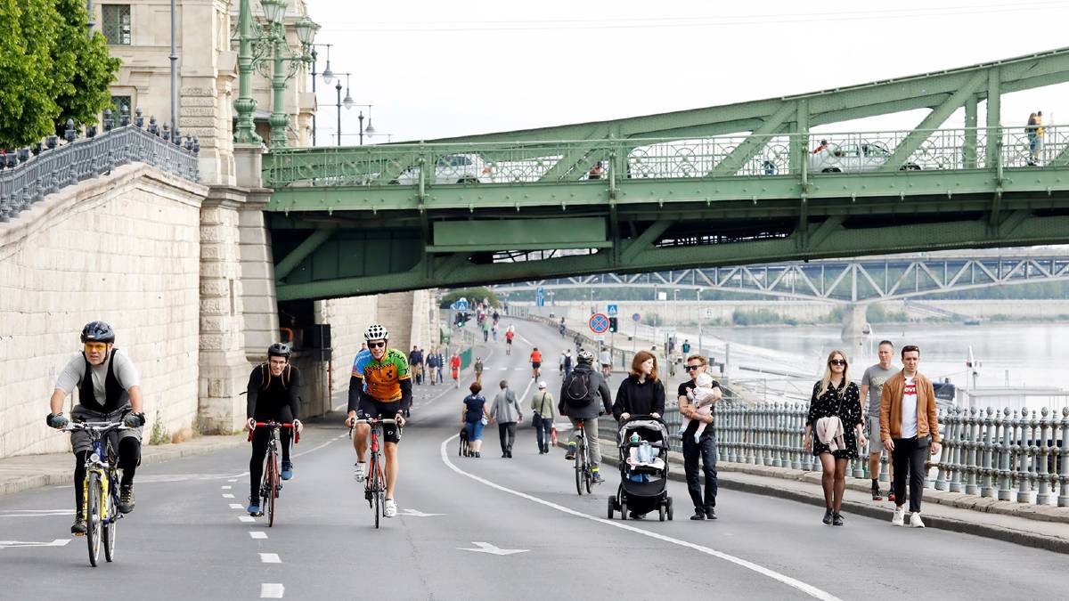 Mobilità post-Covid | Budapest è nuovamente bike friendly