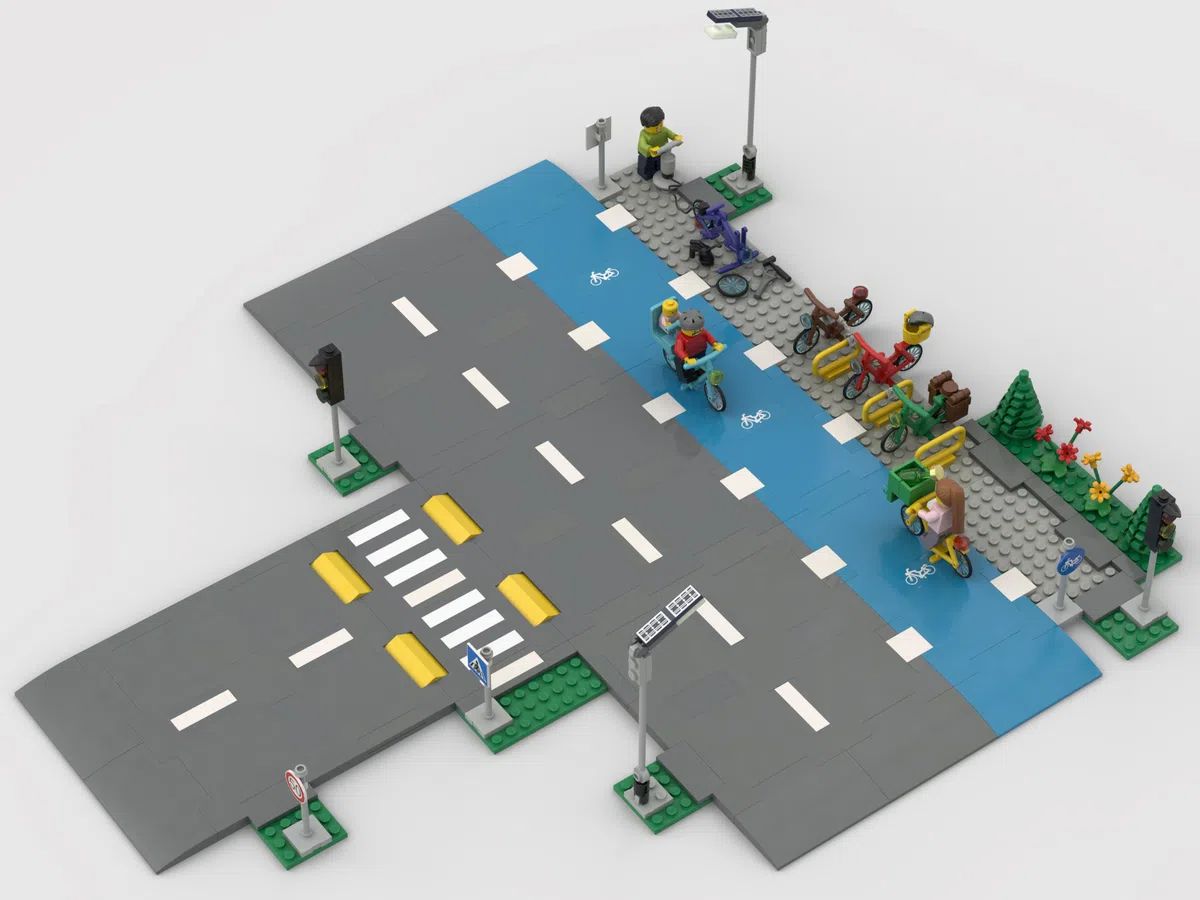Bike lanes Lego Ideas