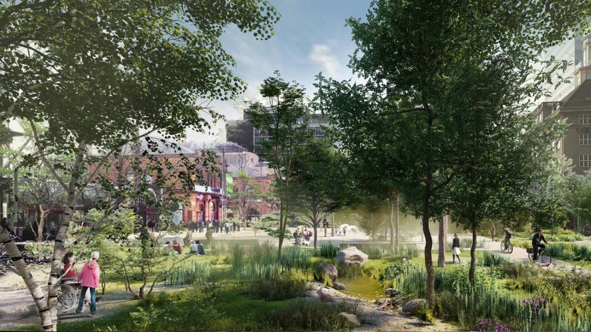 Copenaghen sta pensando di trasformare la sua strada più trafficata in un parco