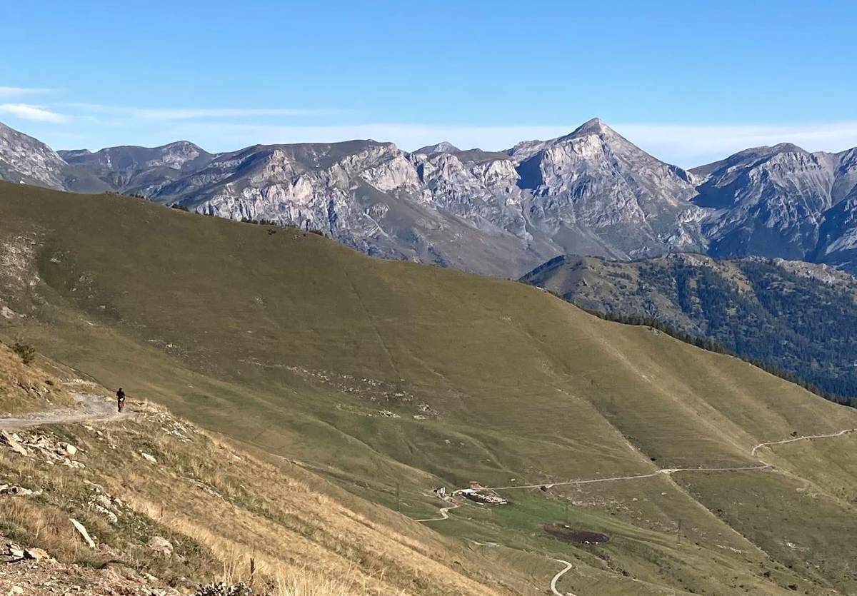 Montagne Liguria Bike Trail panorama