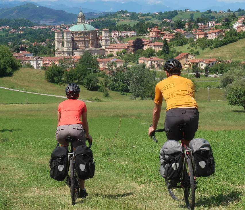 cuneo vicoforte santuario in bicicletta cicloturismo