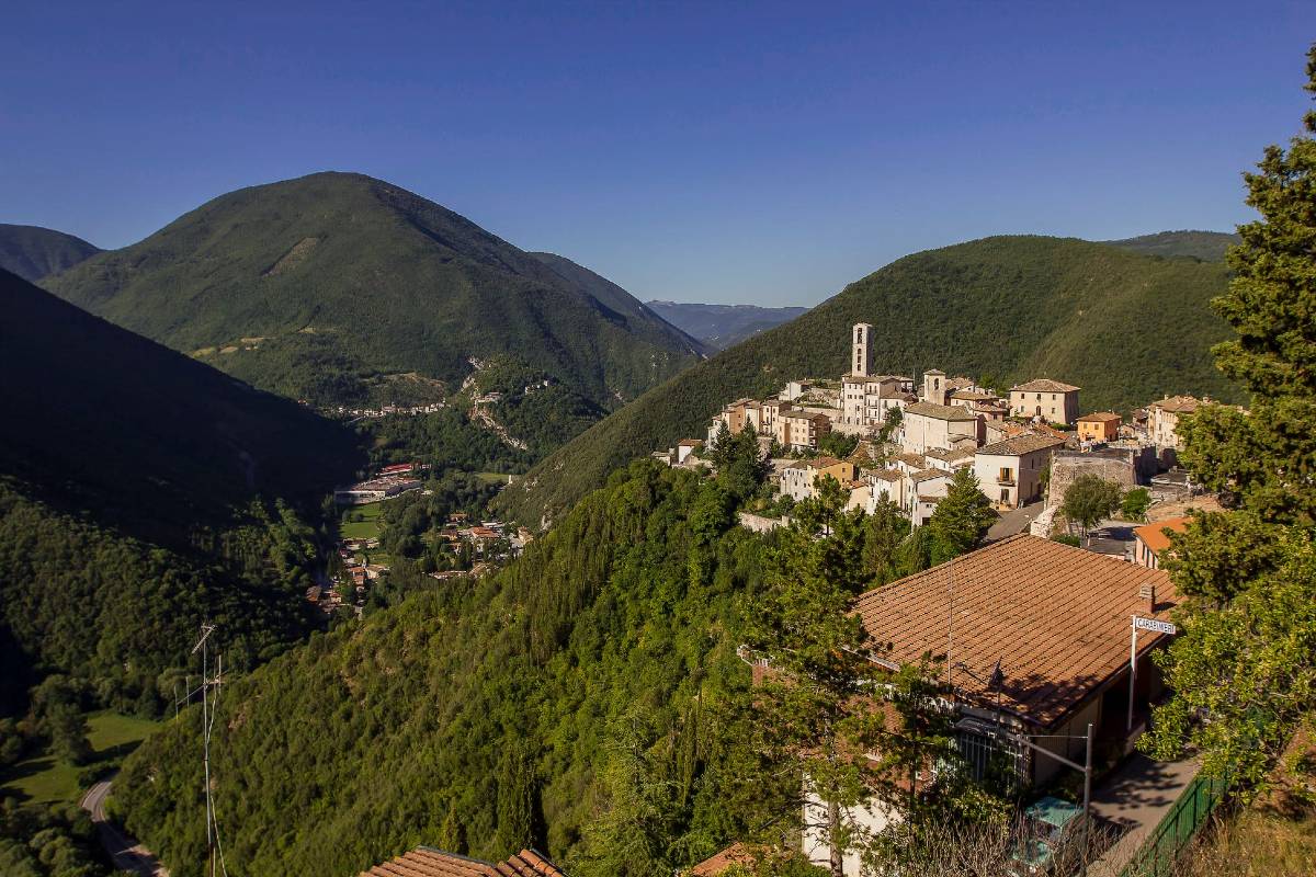Ciclovia dell'Appennino Cerreto Spoleto