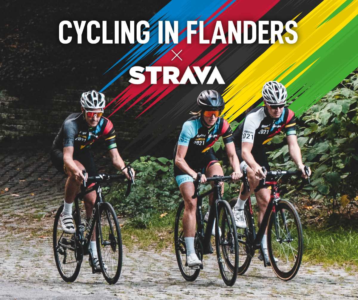 Cycling in Flanders la sfida su Strava per i Campionati del Mondo di ciclismo su strada UCI 2021