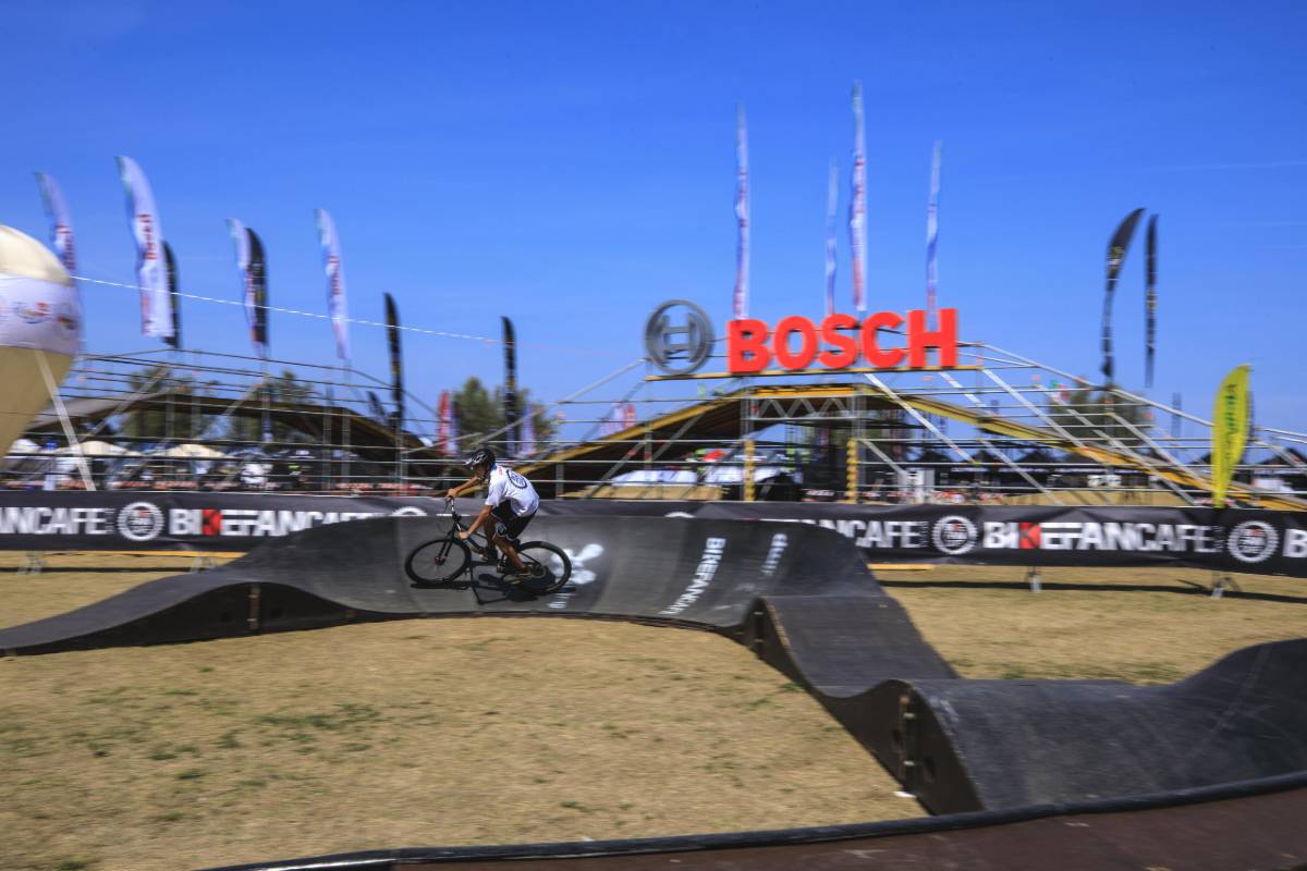 Pump track all'Italian Bike Festival