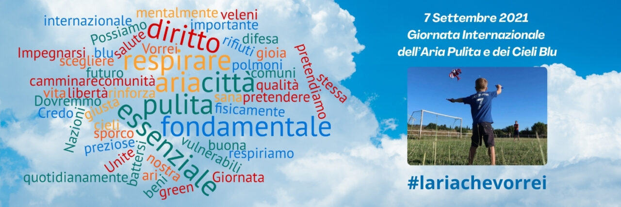 Tag cloud e Giornata Internazionale dell'Aria Pulita e dei Cieli Blu