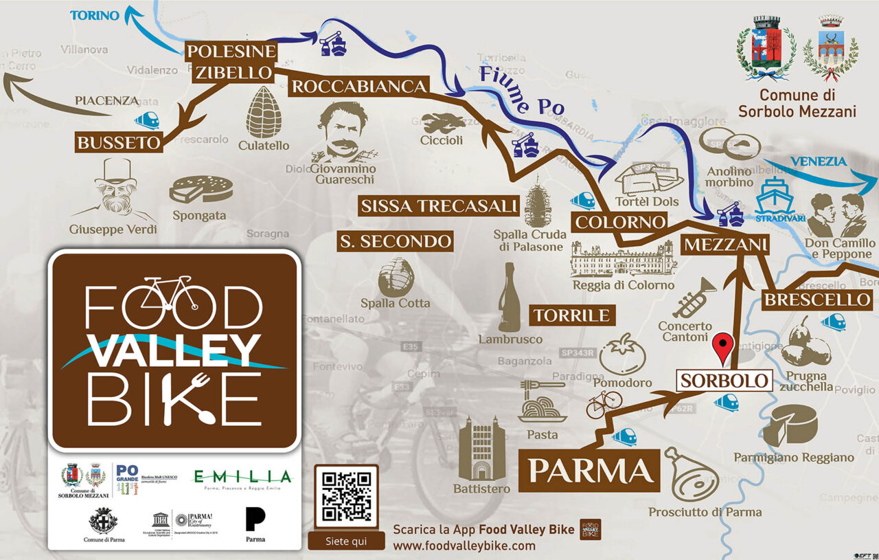 Food Valley Bike: la ciclovia del buon gusto tra Parma e Busseto