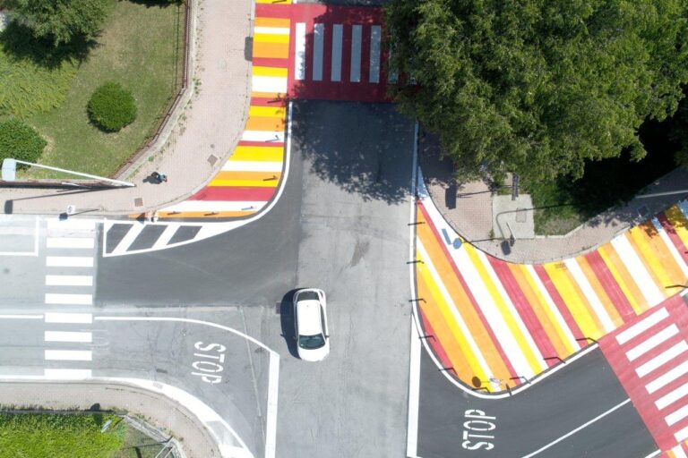 Striscia la Notizia Cuneo urbanismo tattico nel quartiere San Paolo