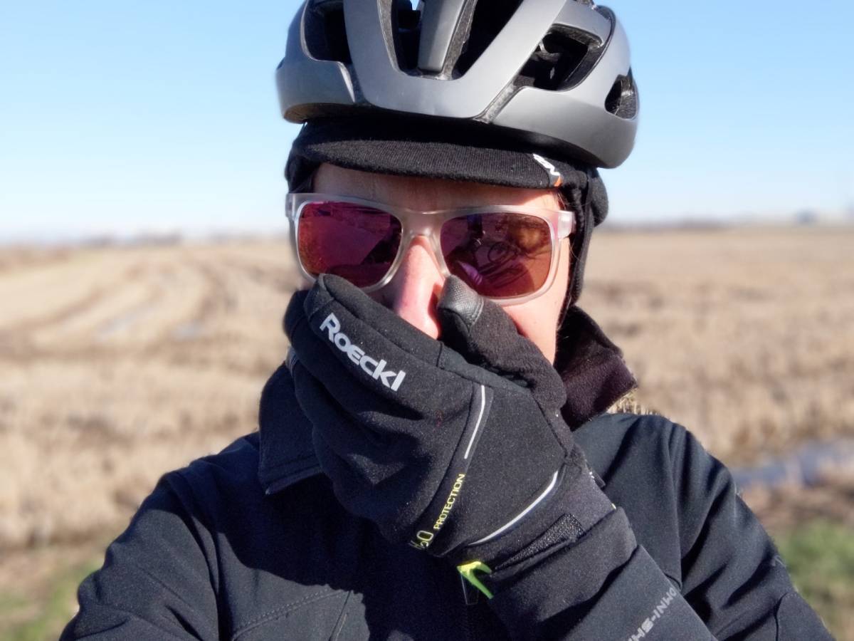 Marca: ZienerZiener Daggi Dita Lunghe Guanti da Ciclismo Invernali Imbottiti Lana Donna 