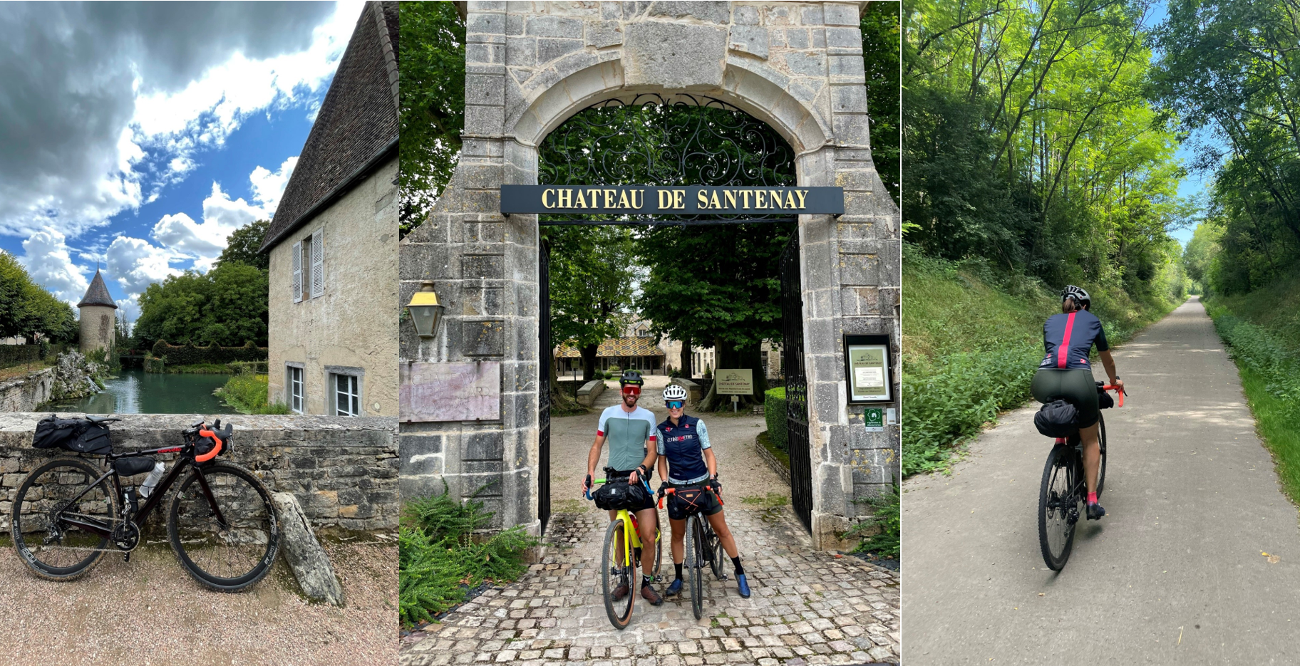 Borgogna in bikepacking cicloturismo Francia