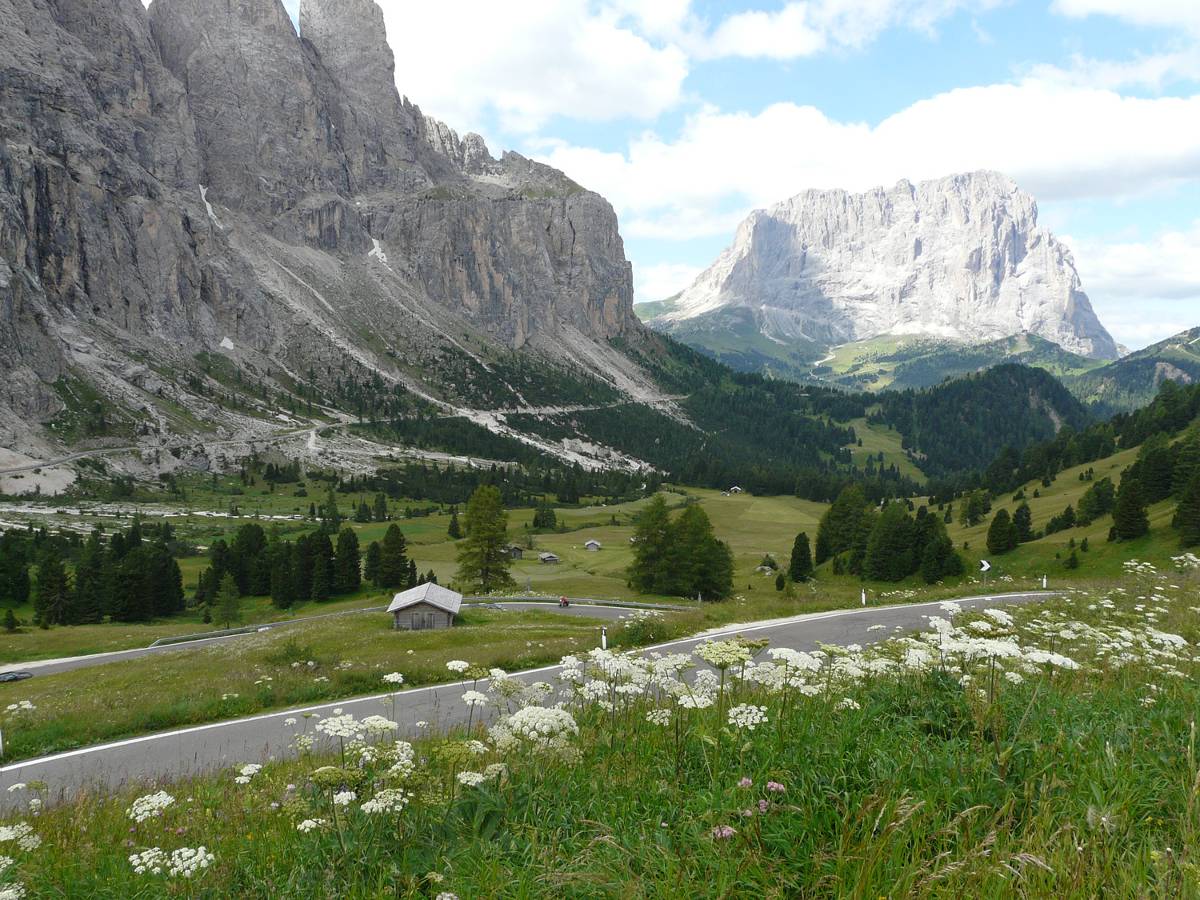 panorama dolomiti ciclabile