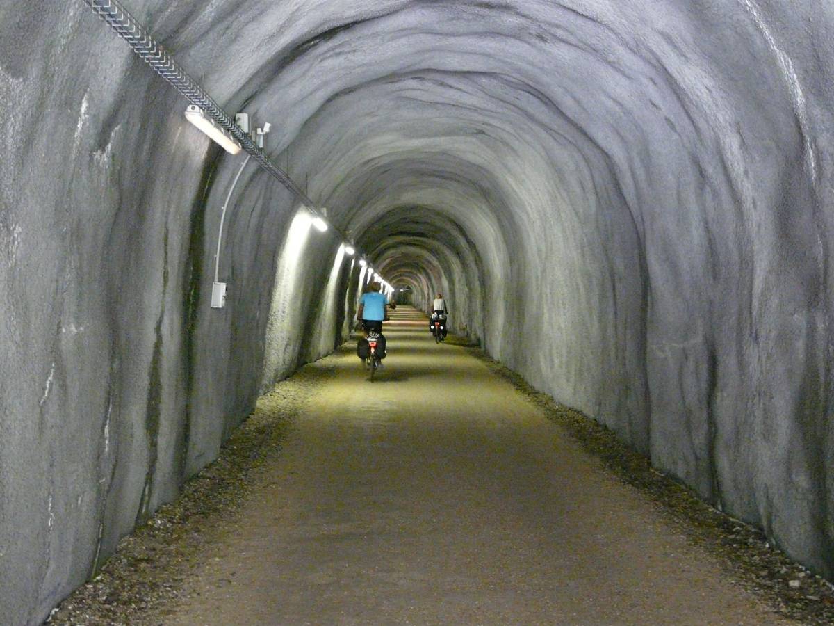 Galleria in bici