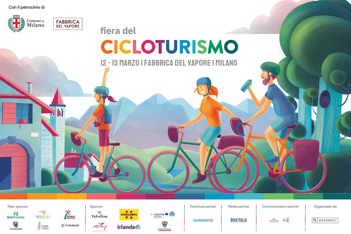 Programma e protagonisti della Fiera del Cicloturismo 2022 | Milano 12/13 marzo