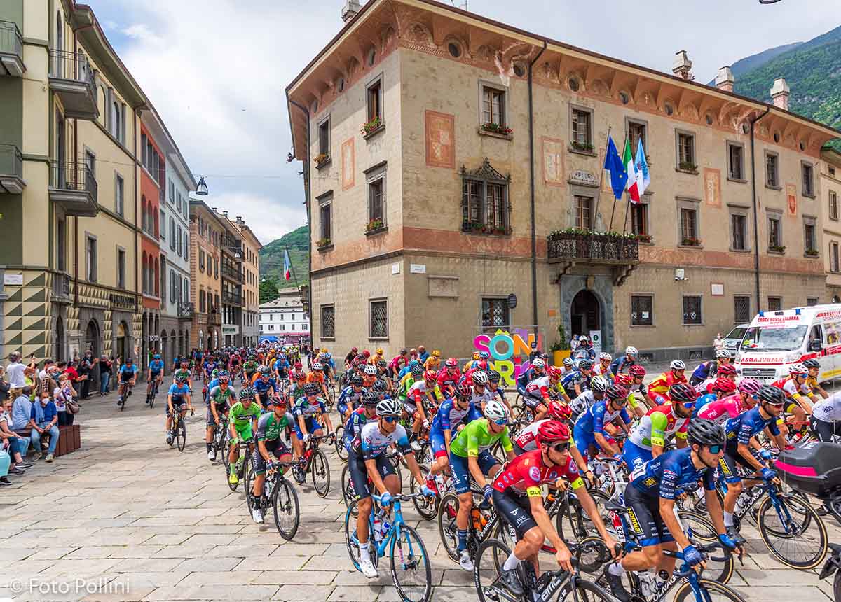 Giro d'Italia valtellina in bicicletta