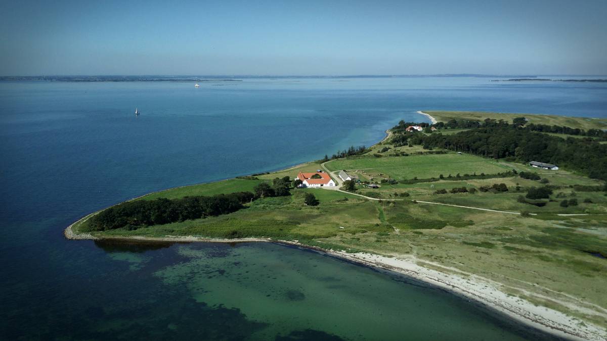 panorama Danimarca in bikepacking