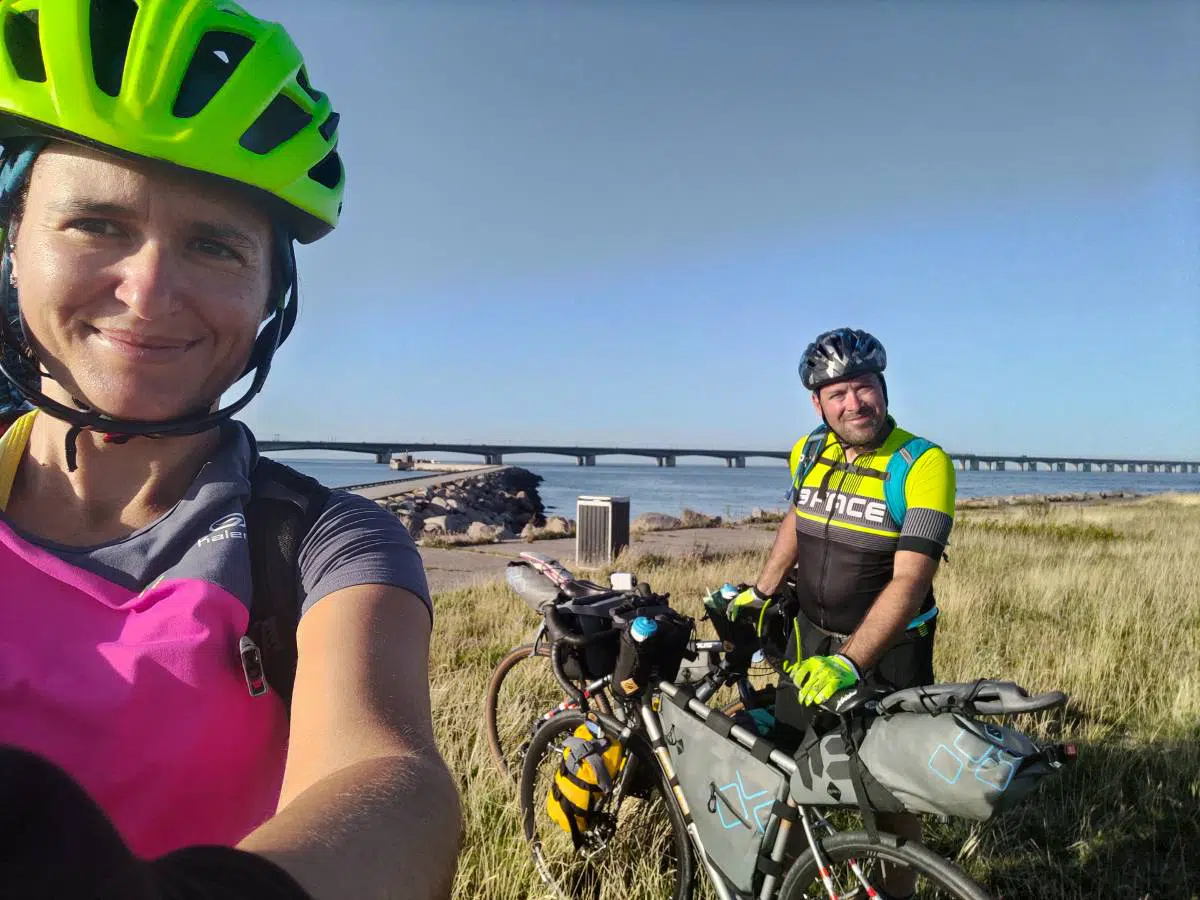 Mirko Puletti e Pina Potena Danimarca in bikepacking