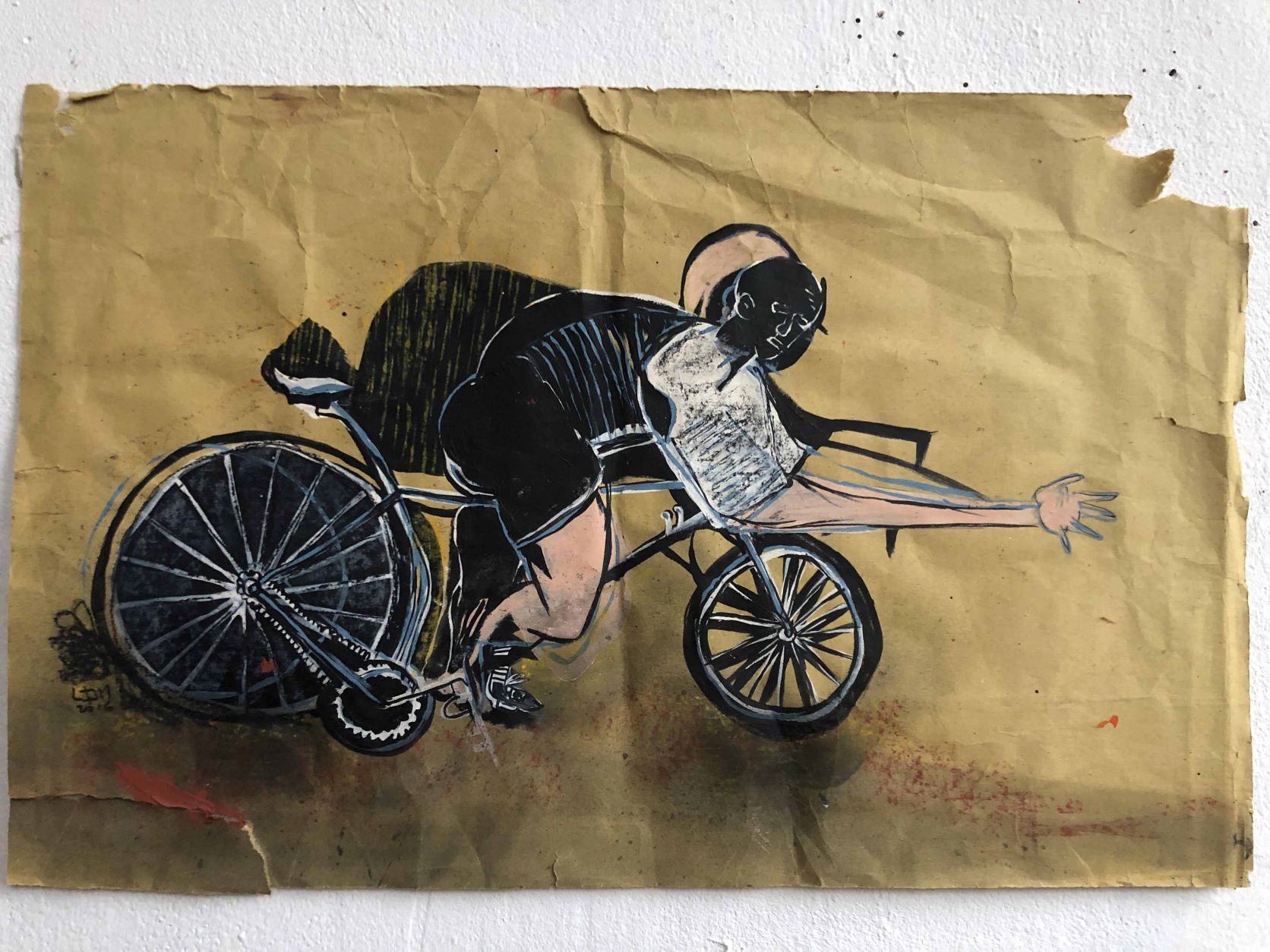 Roma, un progetto di arte e pedali con artisticalmass
