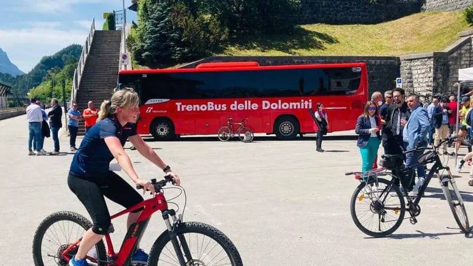 Servizio TrenoBus: da Venezia alle Dolomiti con la propria bici al seguito