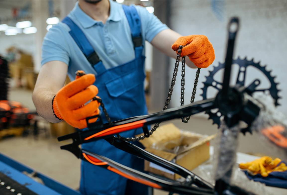 Italia produzione bici assemblaggio bikenomics