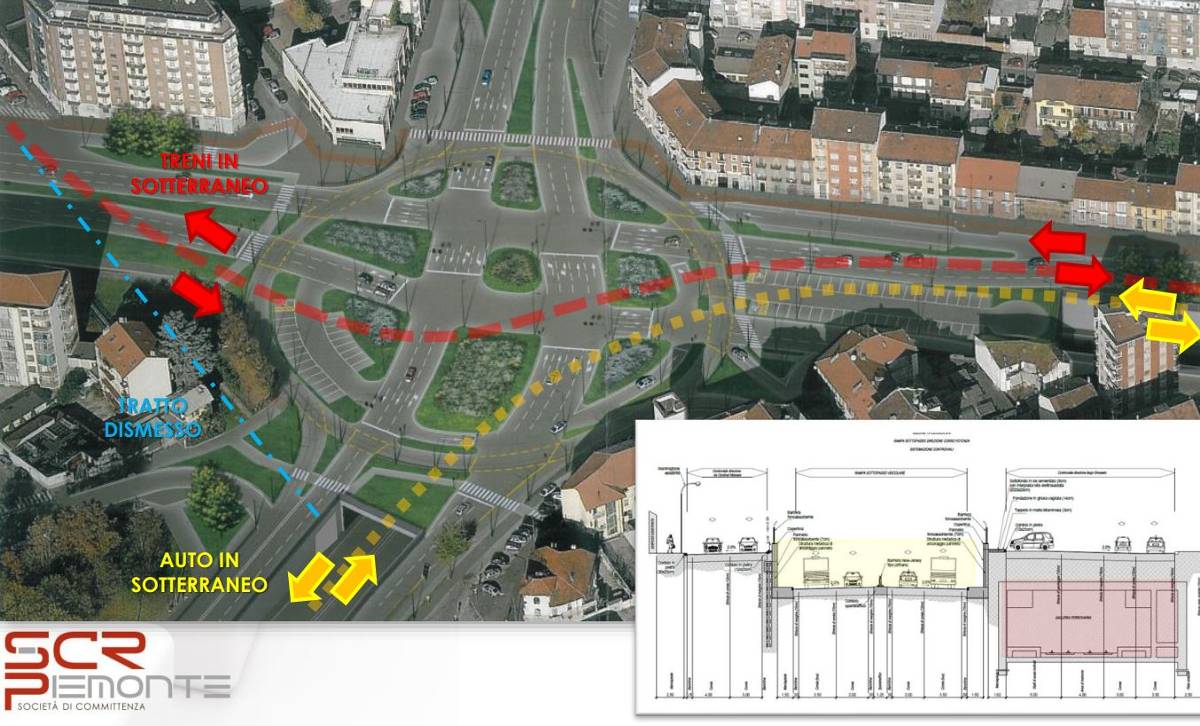 Sottopassaggio Grossetto l'area di superficie non è stata riqualificata