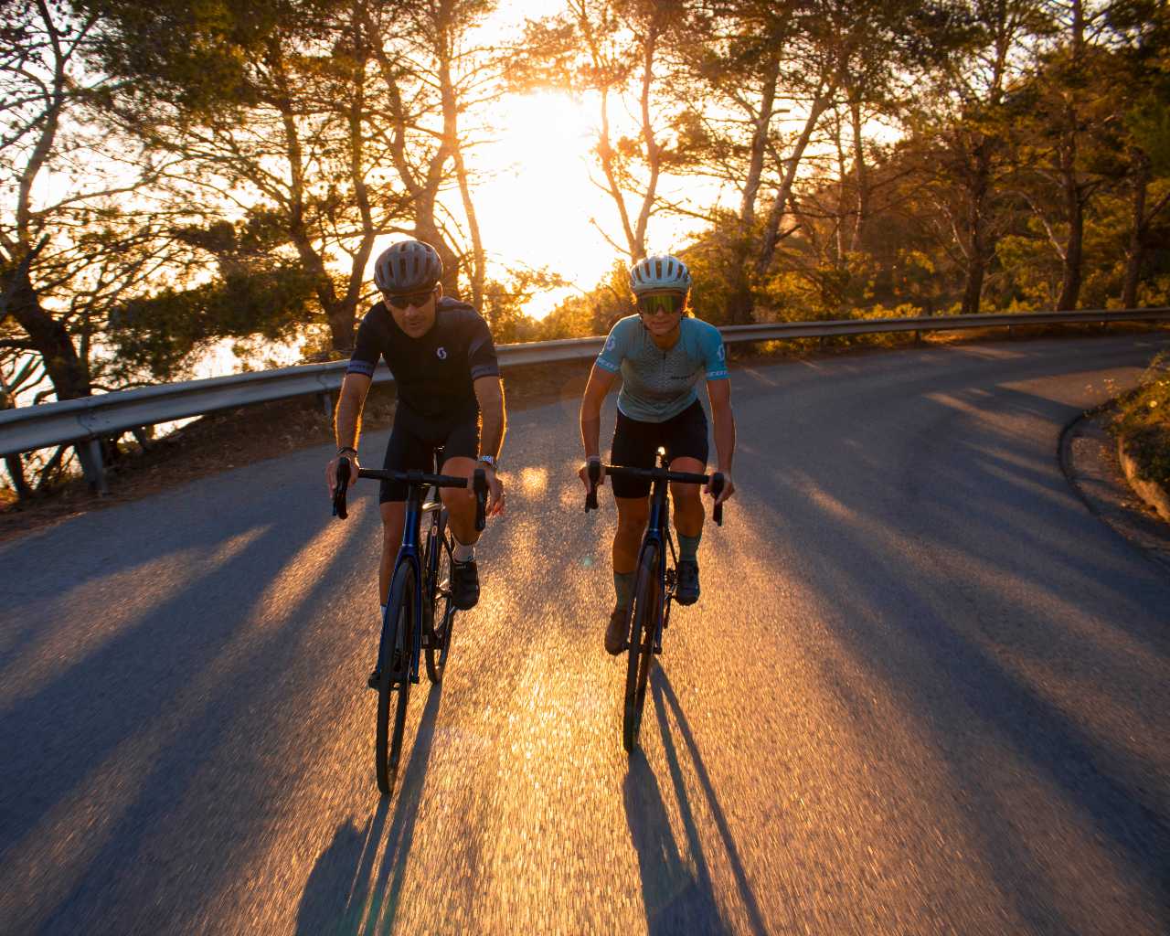 Isola d'Elba in bici da corsa allenamento