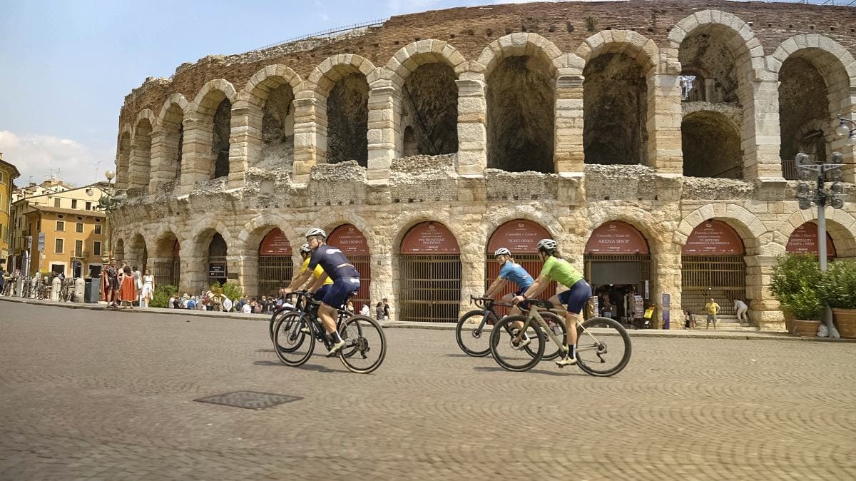 arena di verona in gravel