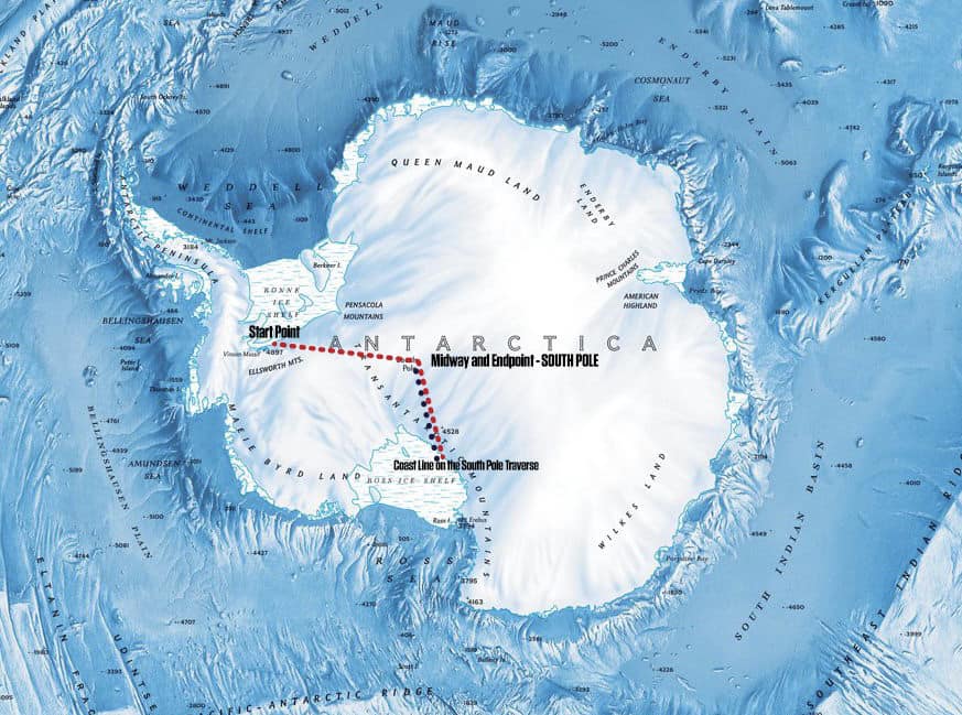 Omar Di Felice vuole attraversare l’Antartide in bicicletta
