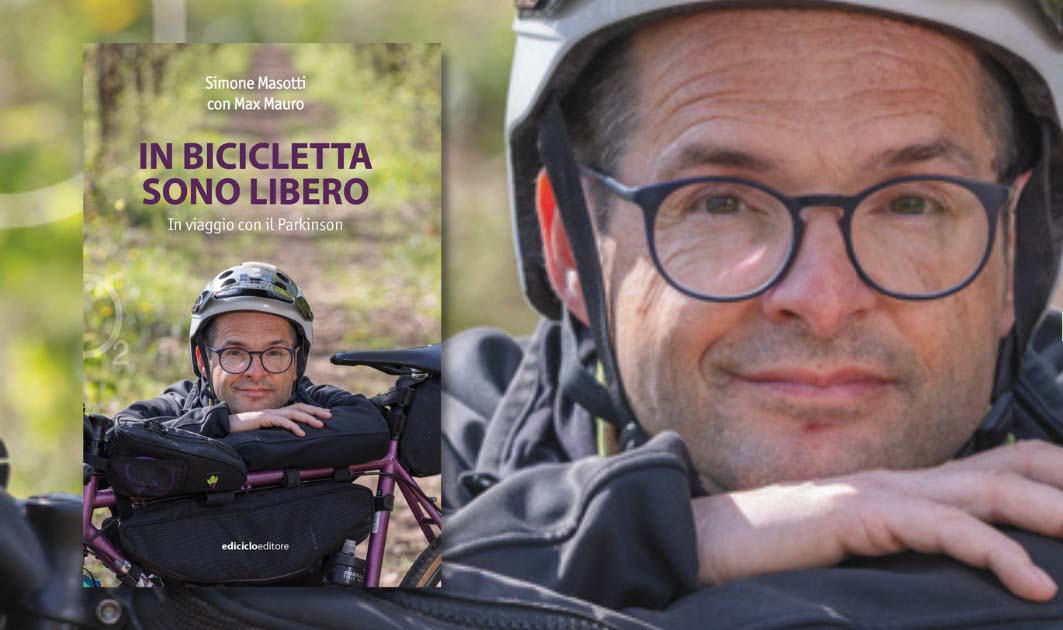 “In bicicletta sono libero”, la storia di Simone Masotti in viaggio con il Parkinson