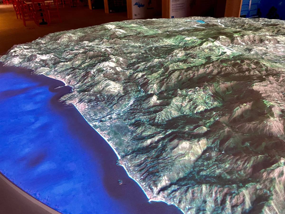 Catasta Pollino il plastico in 3D
