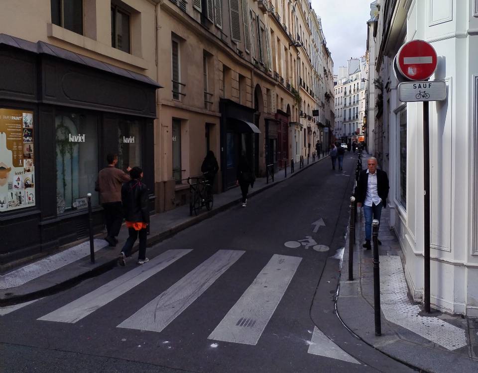 Parigi senso unico eccetto bici sauf vélo