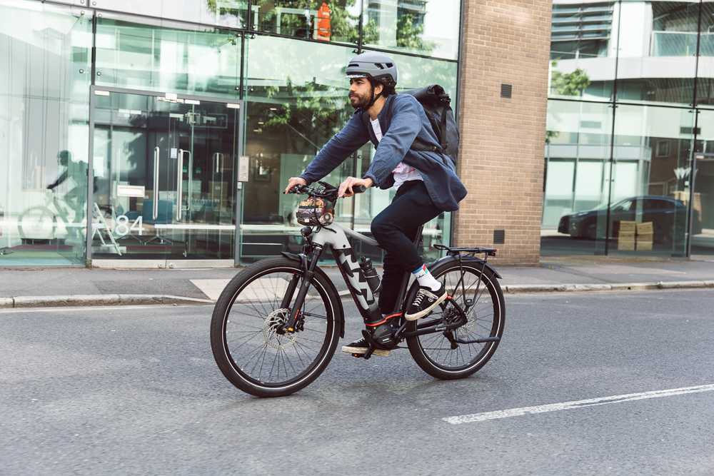 Shimano ebike uso della bici in città ciclismo urbano