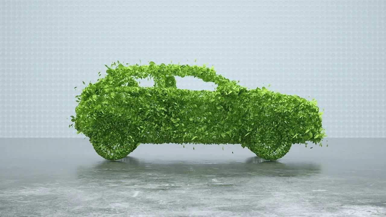 auto verde per indicare il greenwashing