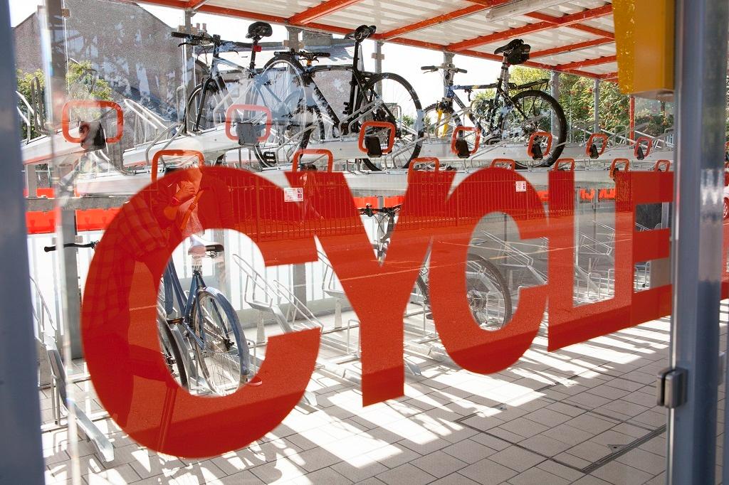 cycle hub parcheggio bici stazione
