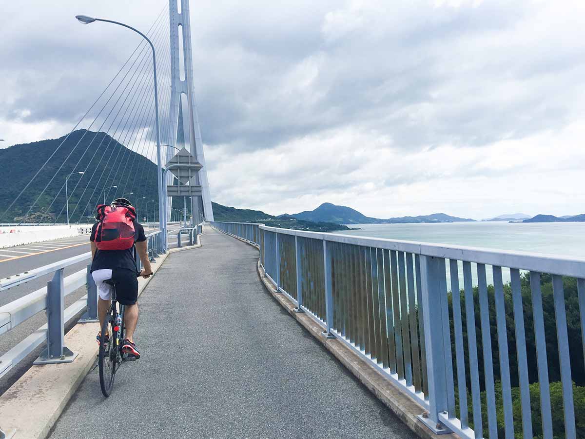shimanami kaido giappone in bici