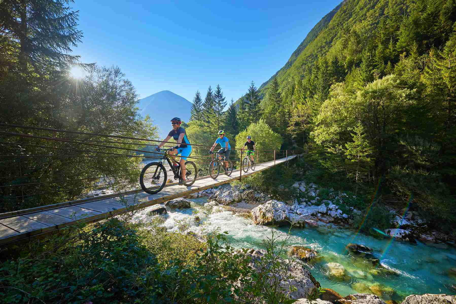 ponte slovenia in bici
