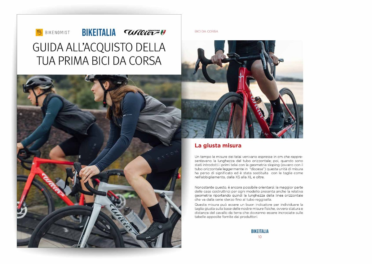Guida all'acquisto della tua prima bici da corsa terza edizione 2023 ebook gratuito Bikeitalia
