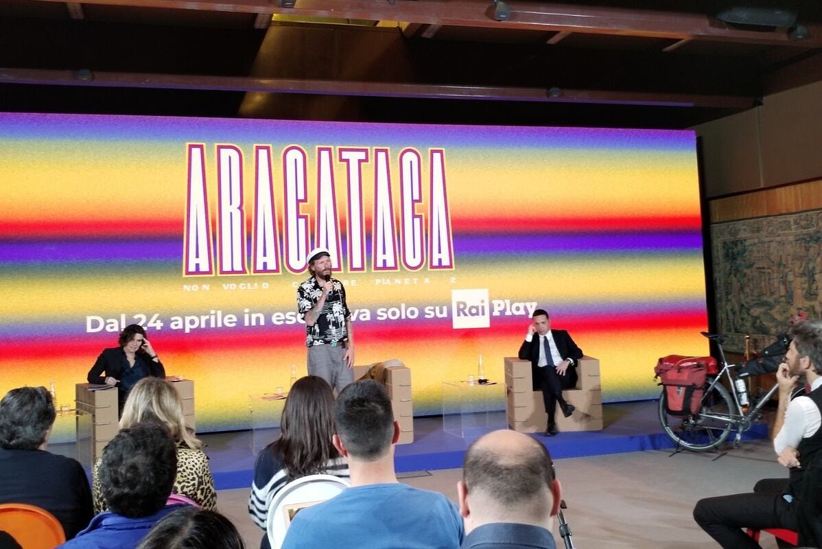 Lorenzo Jovanotti e la sua bici da viaggio