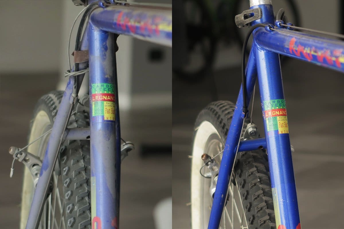 Corso Resurrezione Biciclette - Mountain Bike prima e dopo