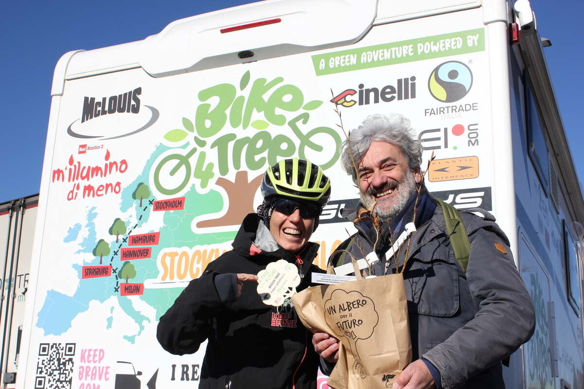 Paola Gianotti Bike4Tree Brasil pedala per l'ambiente