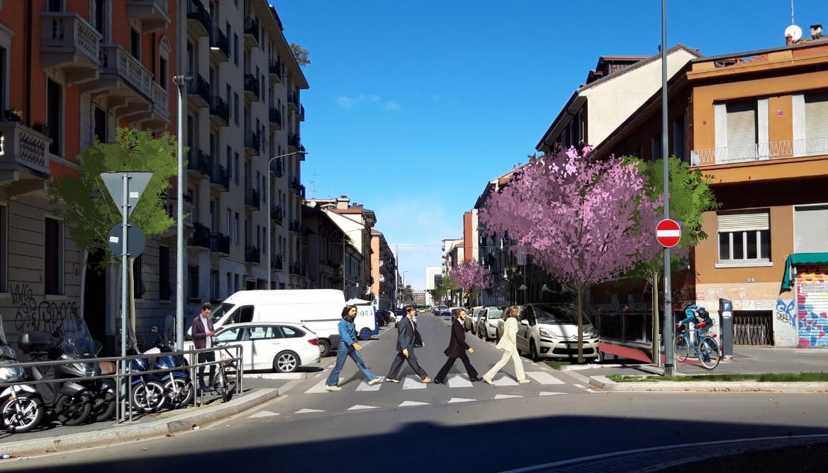 Verde e ciclabile al posto delle auto: firma per trasformare una via di Milano