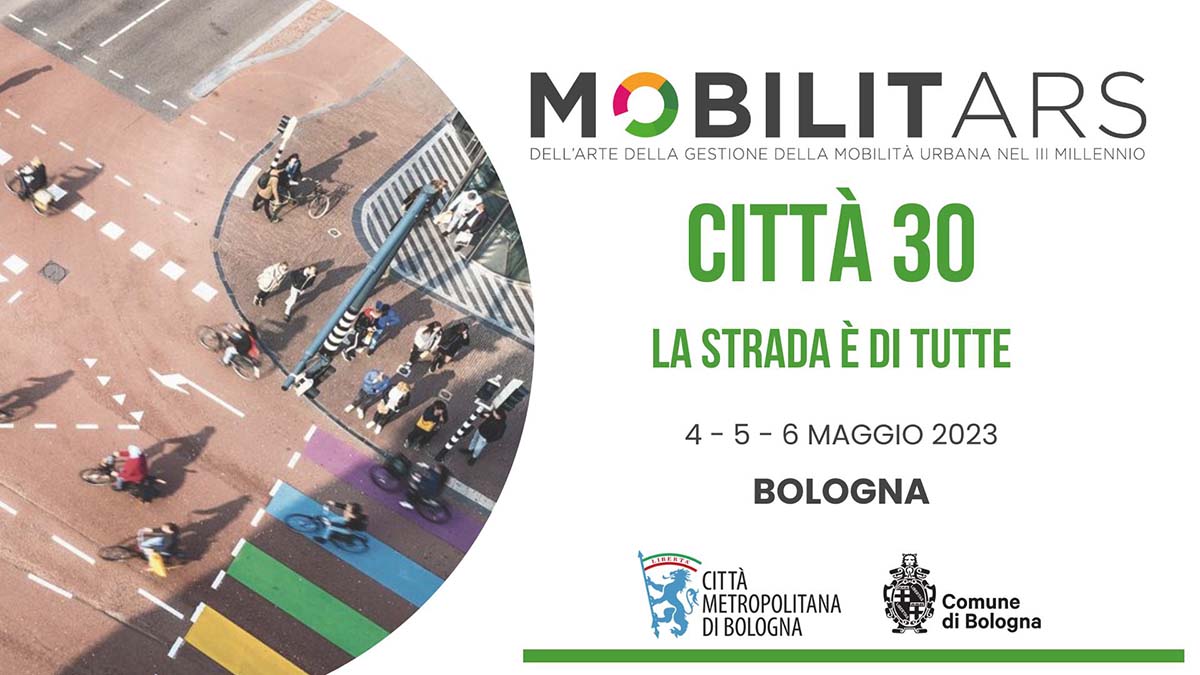MobilitARS torna a Bologna: focus su Città 30 e politiche per la mobilità attiva