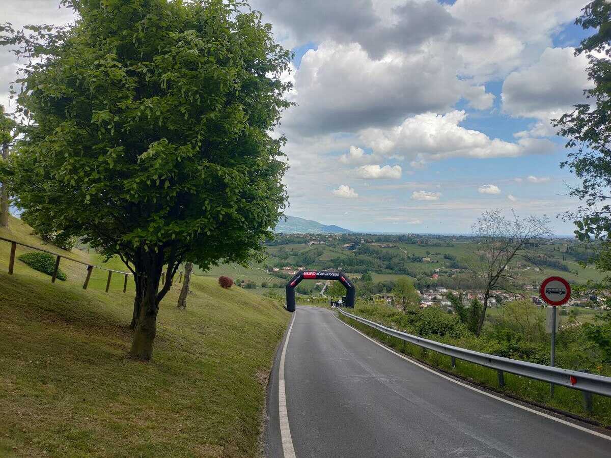 Il muro di Ca' del Poggio Nova Eroica Prosecco Hills