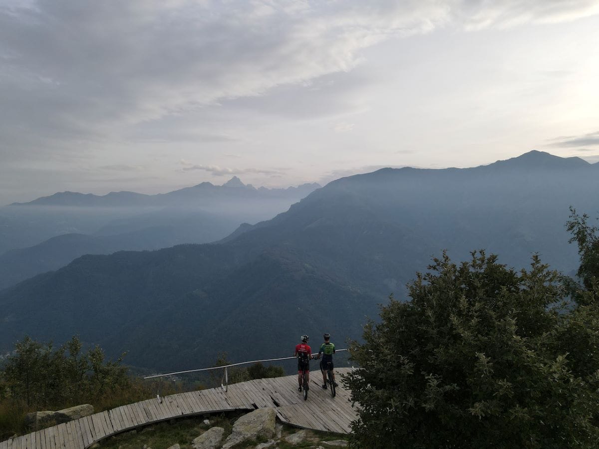 Pinerolese: anello delle Creste, punto panoramico