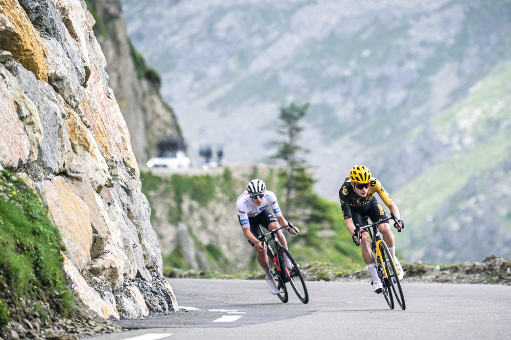 POGACAR Tadej, VINGEGAARD Jonas - Col du Tourmalet - Tour de France 2023 Francia
