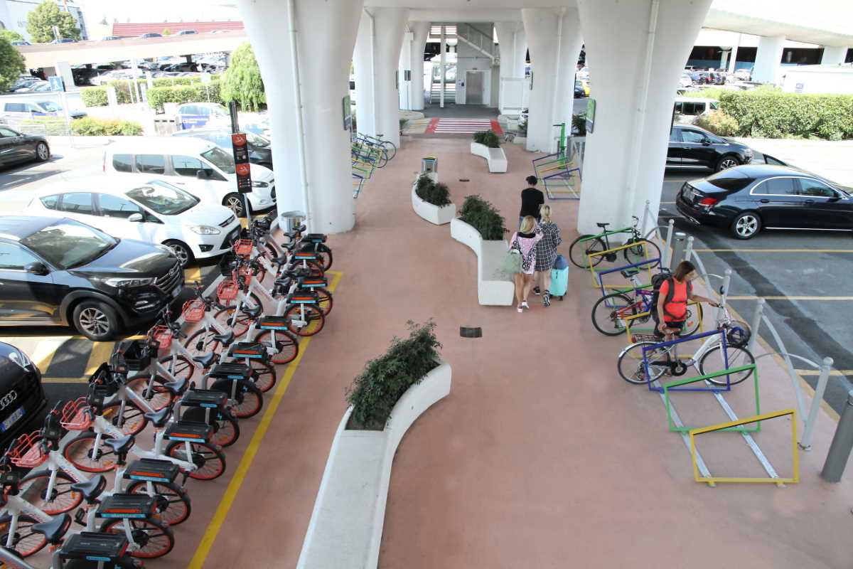 Aeroporto di Bologna bike friendly
